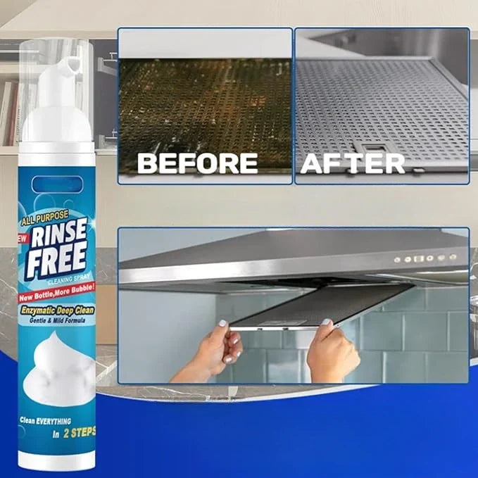 RinseFree ™	 - Multi-Surface Foam Cleaner
