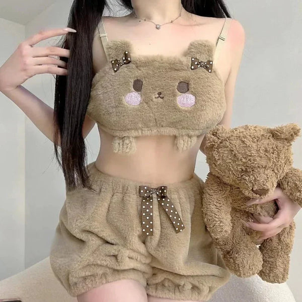 Japanese Plush Cute Pajamas Top Set ™ - TumTum