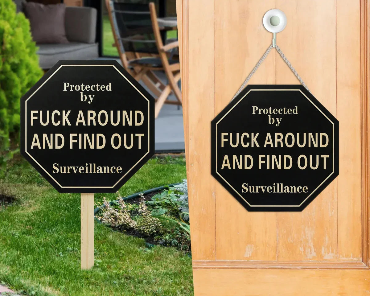 JestMark™ - Wooden Yard Sign - TumTum