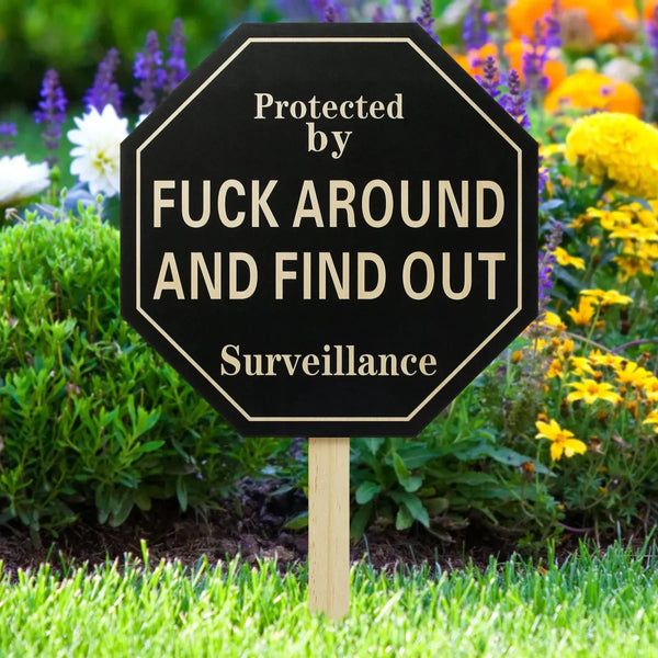 JestMark™ - Wooden Yard Sign - TumTum