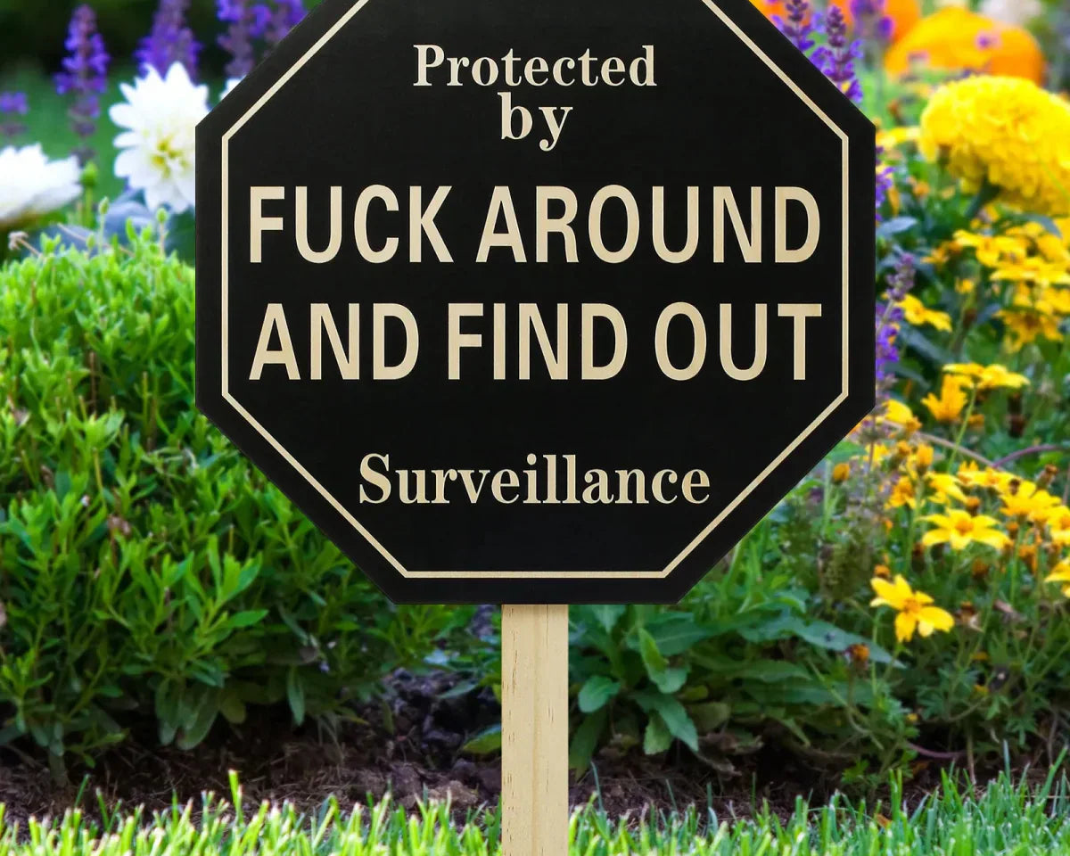 JestMark™ - Wooden Yard Sign - TumTum