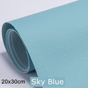  Sky blue [1 Leather Batch + 1 Free]