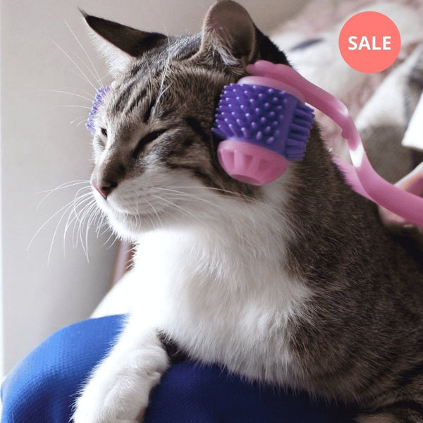 Kitty Tongue Cat Massage Roller | Japan 🇯🇵 #1 Pet Gadget - TumTum