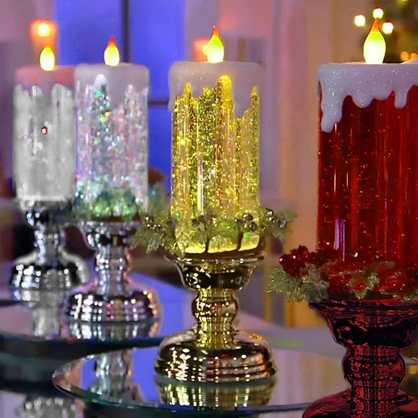 LED Candles With Pedestal - TumTum