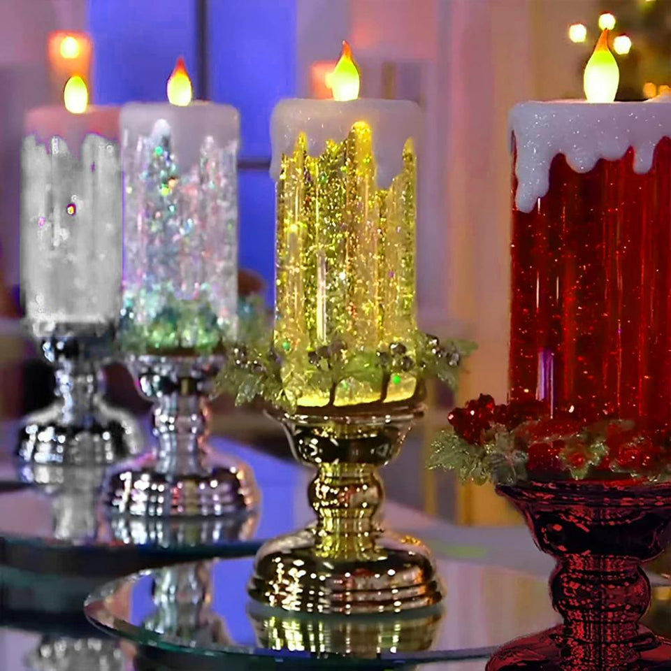 LED Candles With Pedestal - TumTum