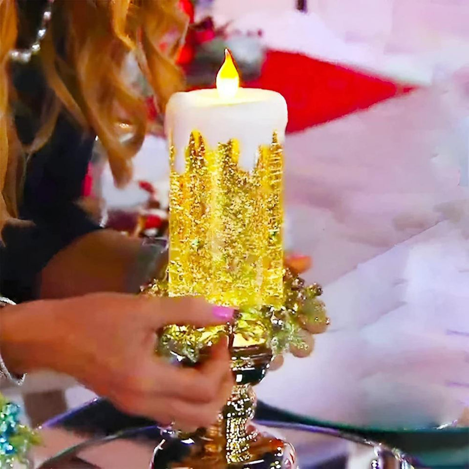 LED Candles With Pedestal - Tecanova