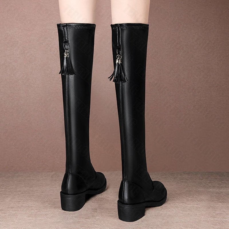 Leillant™ - Soft And Comfortable Leather & Wool Boots For Women - TumTum