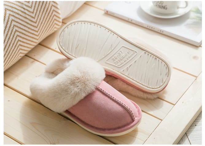 Lightweight Washable Comfy Plush Slippers - Tecanova