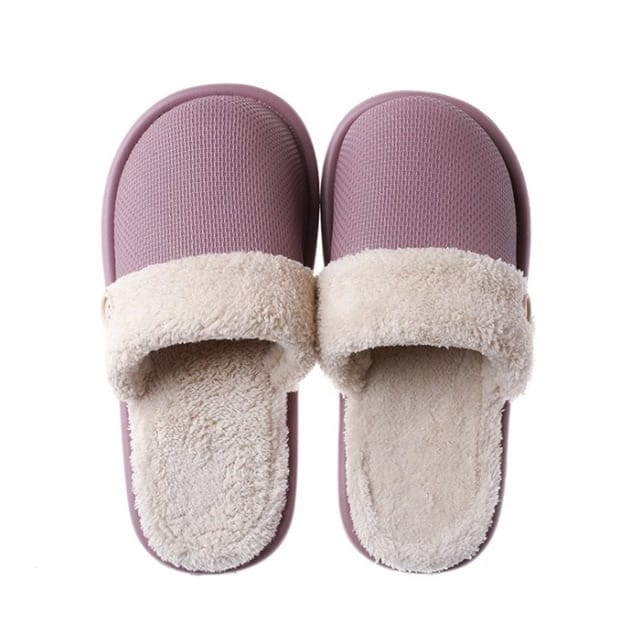Lightweight Washable Comfy Plush Slippers - Tecanova