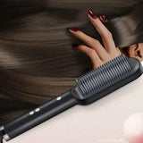 Lily's - New Auto Hair Straightener Comb - Tecanova