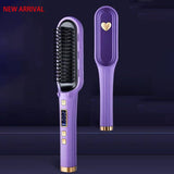 Lily's - New Auto Hair Straightener Comb - Tecanova
