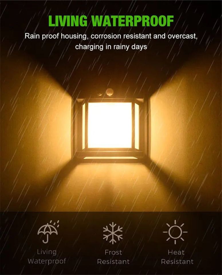 LuminaLuxe™ - Solar Tungsten Wall Lamp - TumTum