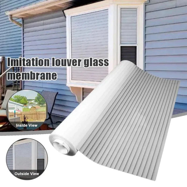 LumiShade™ - Horizontal Glass Blinds Static Glue-free - TumTum