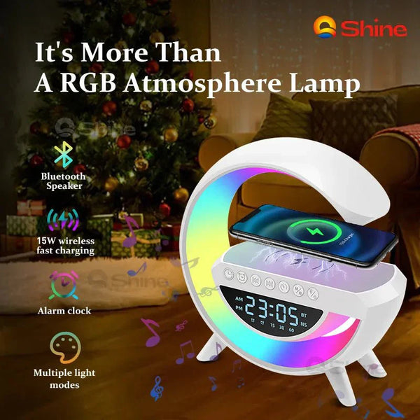 LumiSync™ - Bluetooth Speaker, Alarm Clock and RGB Atmosphere Lamp - TumTum