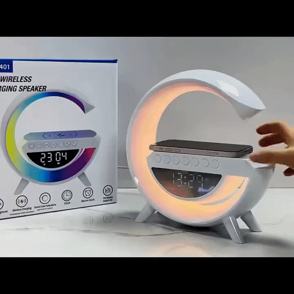 LumiSync™ - Bluetooth Speaker, Alarm Clock and RGB Atmosphere Lamp - TumTum