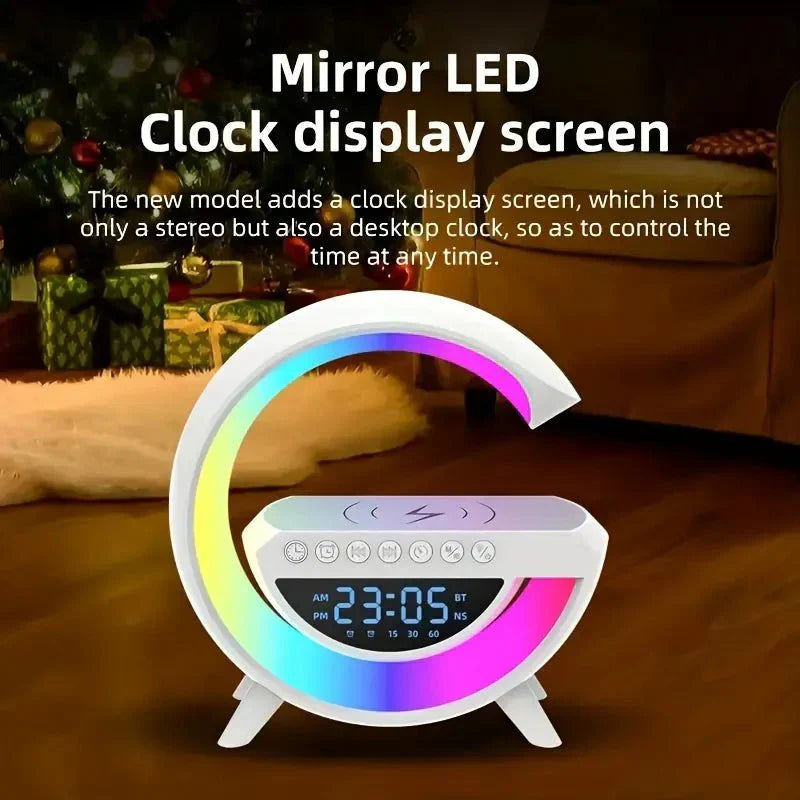LumiSync™ - Bluetooth Speaker, Alarm Clock and RGB Atmosphere Lamp - TumTum
