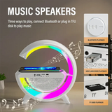 LumiSync™ - Bluetooth Speaker, Alarm Clock and RGB Atmosphere Lamp - TumTum