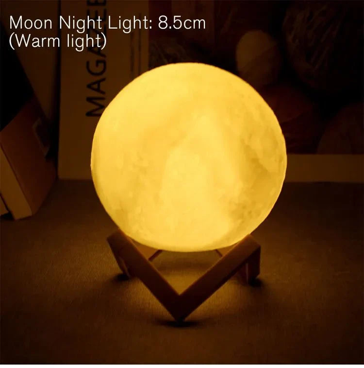 LunarGlow™ - Moon LED Lamp - TumTum