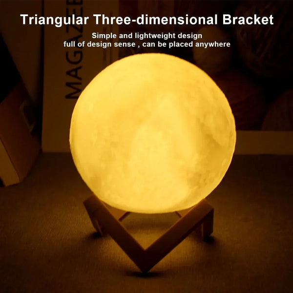 LunarGlow™ - Moon LED Lamp - TumTum