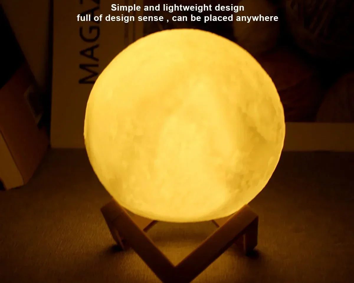 LunarGlow™ - Moon LED Lamp - TumTum