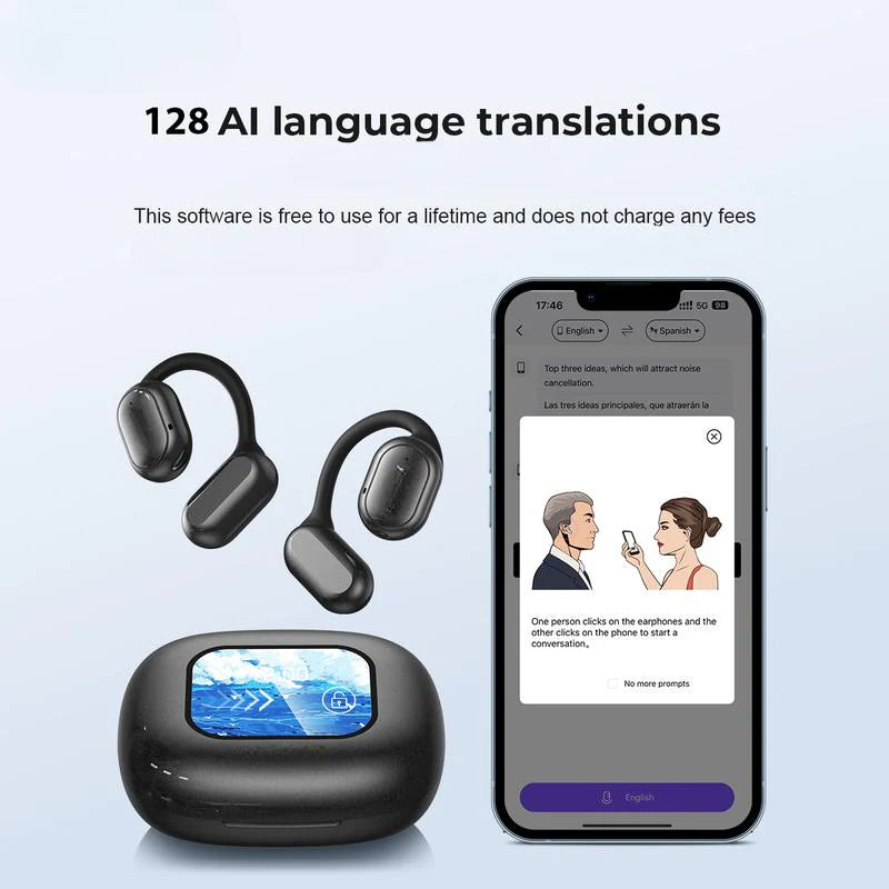 AiAirpods ™ - AI Translator Earbuds