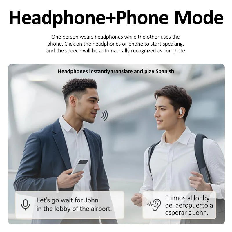 AiAirpods ™ - AI Translator Earbuds