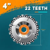 MaxGrinder™ 22 Teeth Saw Wood Angle Grinder Disc - TumTum