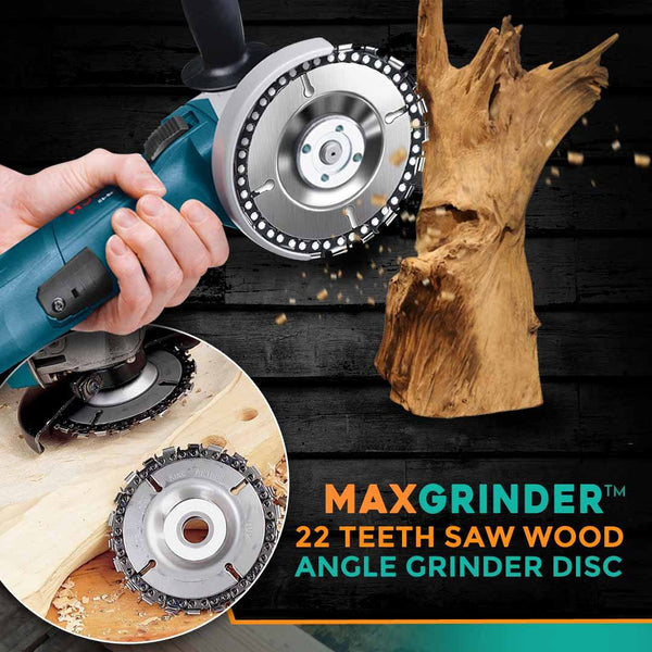 MaxGrinder™ 22 Teeth Saw Wood Angle Grinder Disc - TumTum