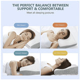 MedPillow™ - Ergonomic Sleep Gel Pillow For Neck Pain - TumTum