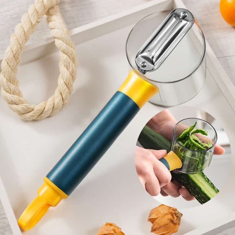 Mess-Free Fruit & Vegetable Peeler - TumTum
