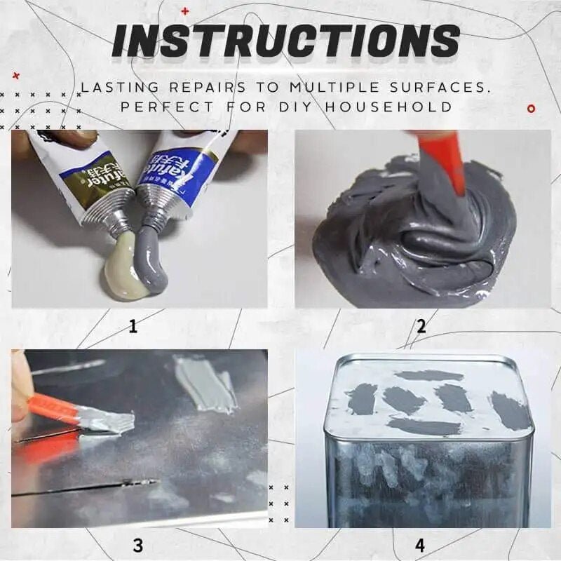 MetalWeld™ - Metal Repair Adhesive Glue - TumTum