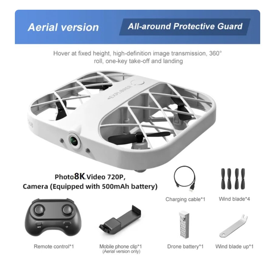 MiniWing™ - Mini Drone 4k and 8k - TumTum