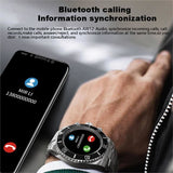 Multifunctional Bluetooth Talk Men's Casual Smart Watch - TumTum