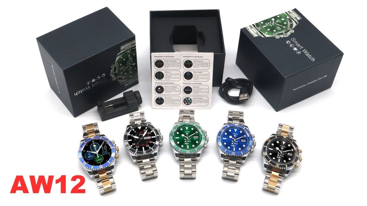Multifunctional Bluetooth Talk Men's Casual Smart Watch - TumTum