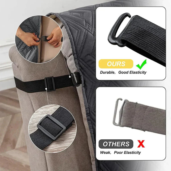 NanuProof ™ -100% Waterproof Recliner Slipcover Square - TumTum