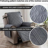 NanuProof ™ -100% Waterproof Recliner Slipcover Square - TumTum