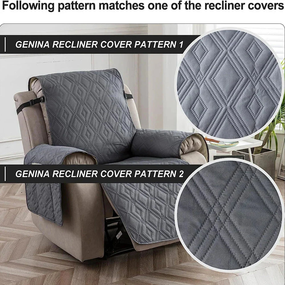 NanuProof ™ -100% Waterproof Recliner Slipcover Square - TumTum