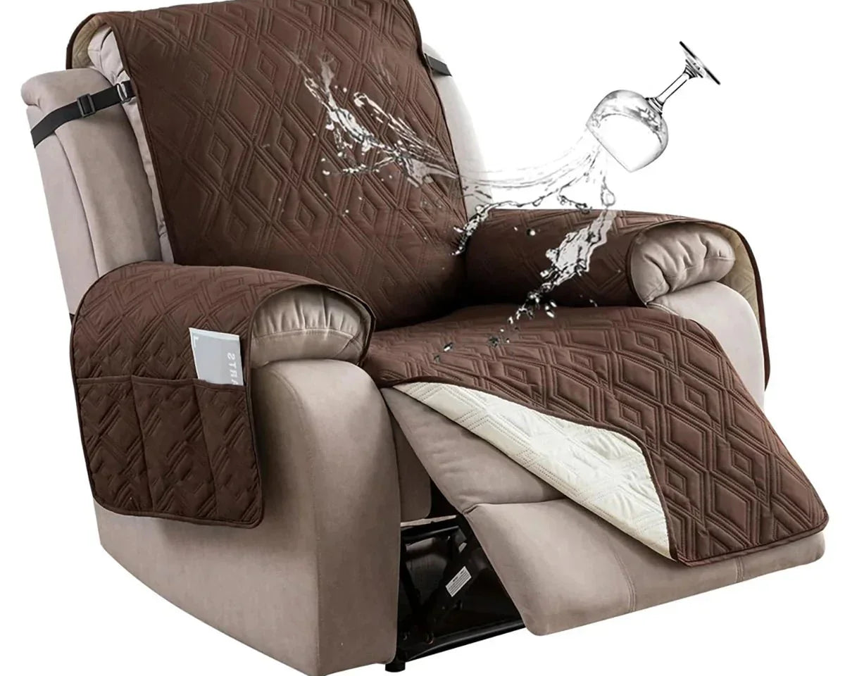 NanuProof ™ -100% Waterproof Recliner Slipcover Square - TumTum