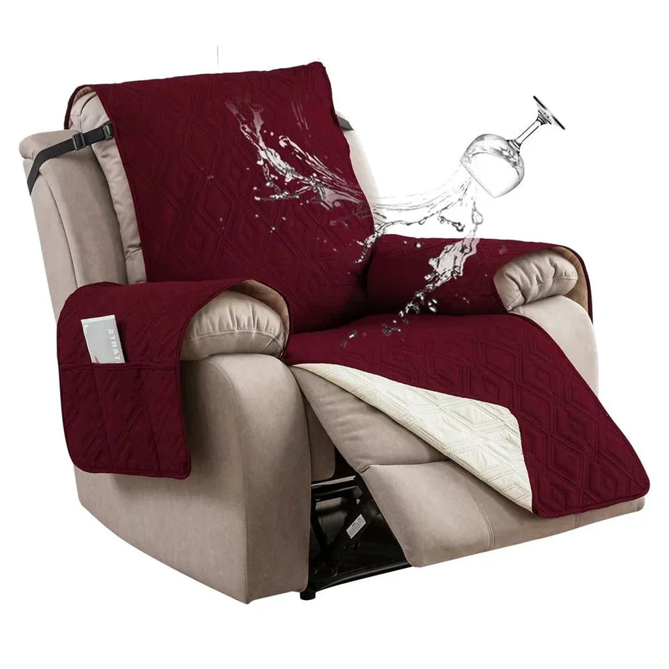 NanuProof ™ -100% Waterproof Recliner Slipcover Square - TumTum