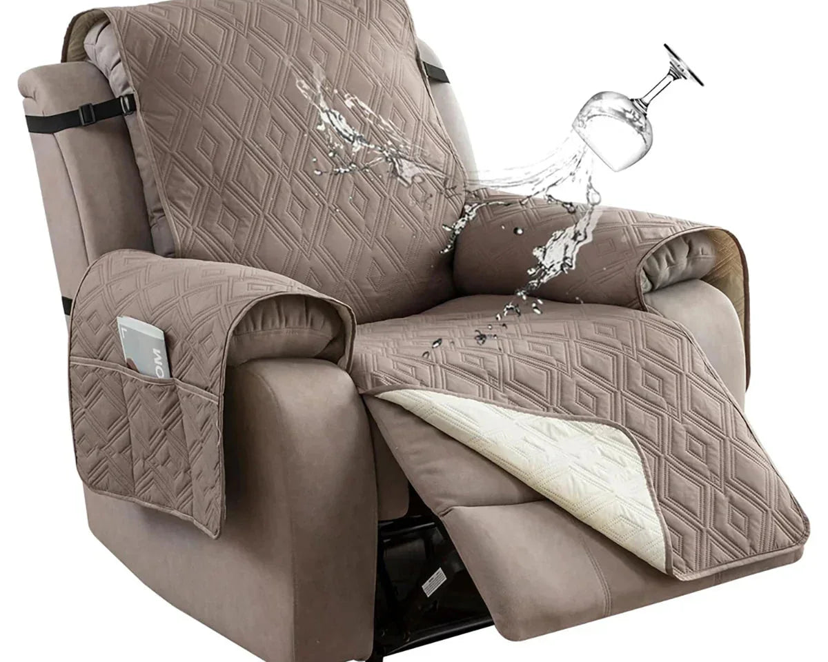 NanuProof ™ -100% Waterproof Recliner Slipcover Square - TumTum