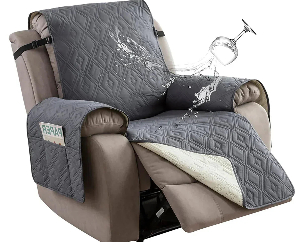 NanuProof ™ -100% Waterproof Recliner Slipcover Square - TumTum