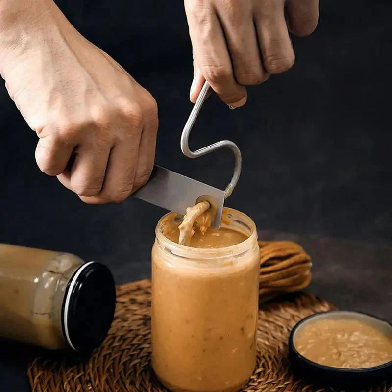 NutraMix™ - Stainless Steel Peanut Butter Stirrer - TumTum