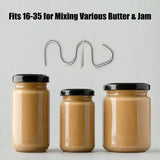 NutraMix™ - Stainless Steel Peanut Butter Stirrer - TumTum
