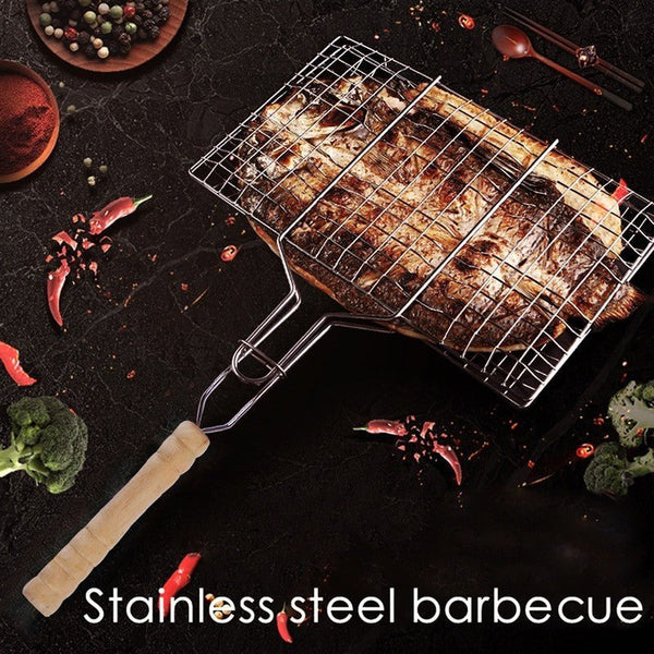 Outdoor Chrome-plated Barbecue Grill - TumTum