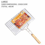 Outdoor Chrome-plated Barbecue Grill - TumTum