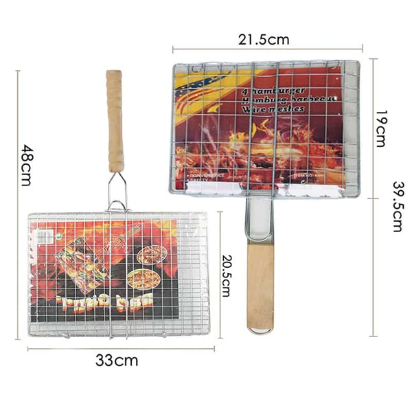 Outdoor Chrome-plated Barbecue Grill - TumTum