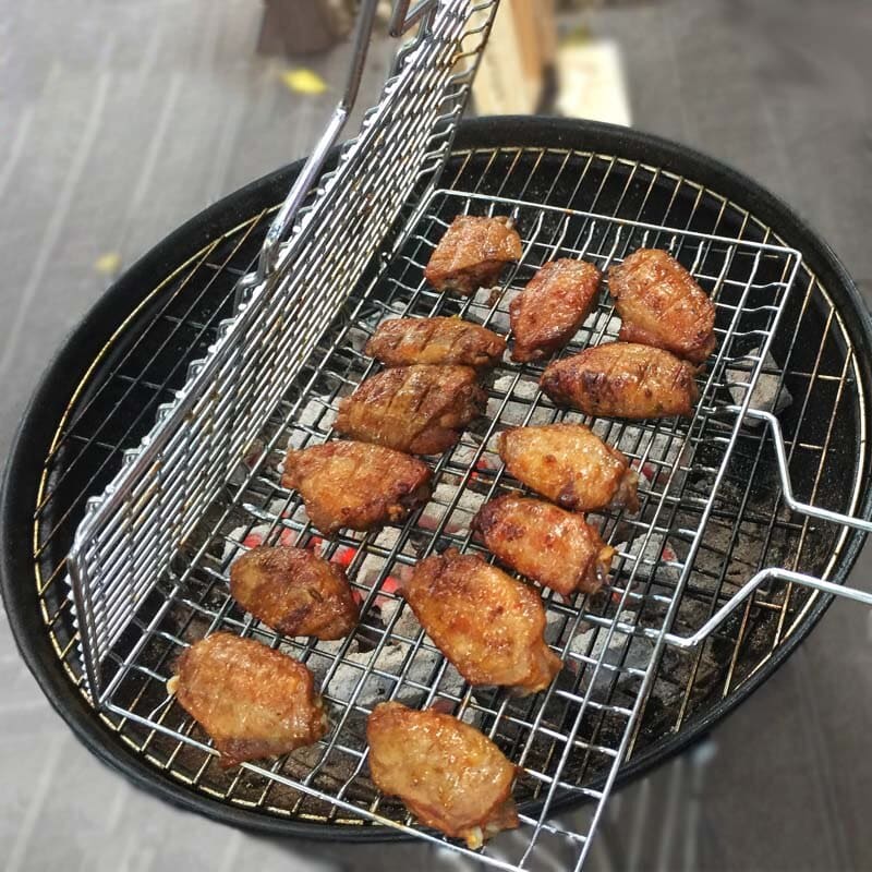 Outdoor Chrome-plated Barbecue Grill - TumTum