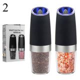 PepperGrinders™ - Stainless Steel Automatic Salt and Pepper Grinder - TumTum