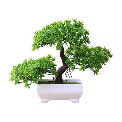 Perfect Size Artificial Potted Bonsai Pine Tree - TumTum