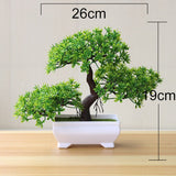Perfect Size Artificial Potted Bonsai Pine Tree - TumTum